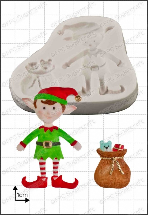 'Xmas Elf' Silicone Mould